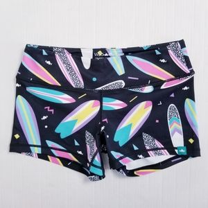 Wodbottom *Retired* Surfboard Pattern Workout 3.5" Inseam Shortie Medium